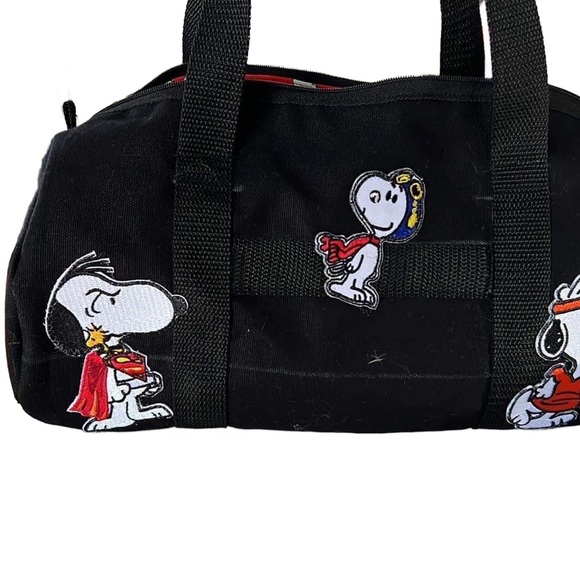 One of A Kind Cartoon Themed Full Zippered Wrist Carry Bag  With Pockets - Picture 2 of 10